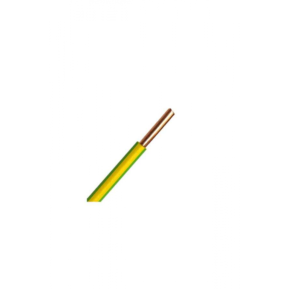 Prysmian 1,5mm Sarı Yeşil H07Z1-U NYA Halojen Free Kablo - 100 Metre