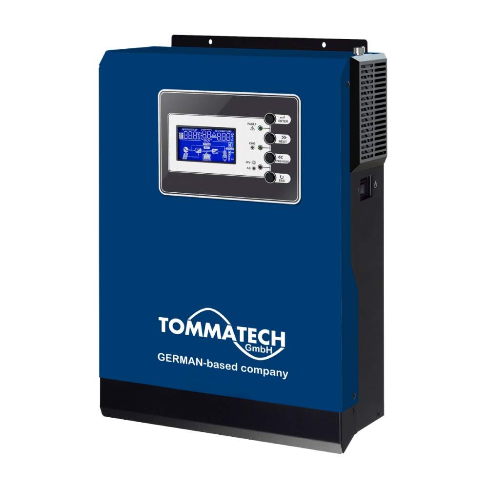Tommatech New 3000Watt 3kW 24V MPPT 1faz Akıllı İnverter