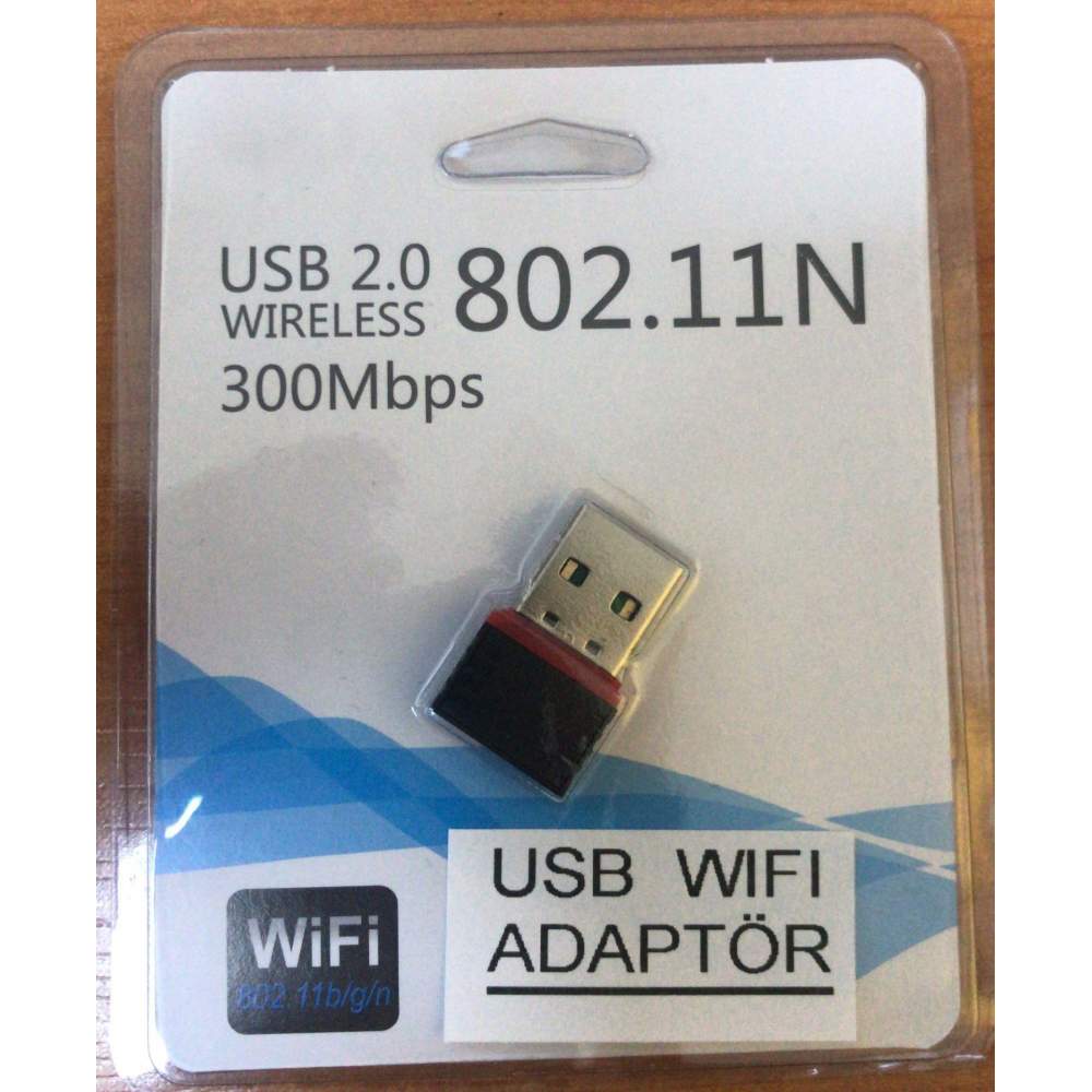 USB WIFI ADAPTÖR TAK ÇALIŞTIR 300MBPS