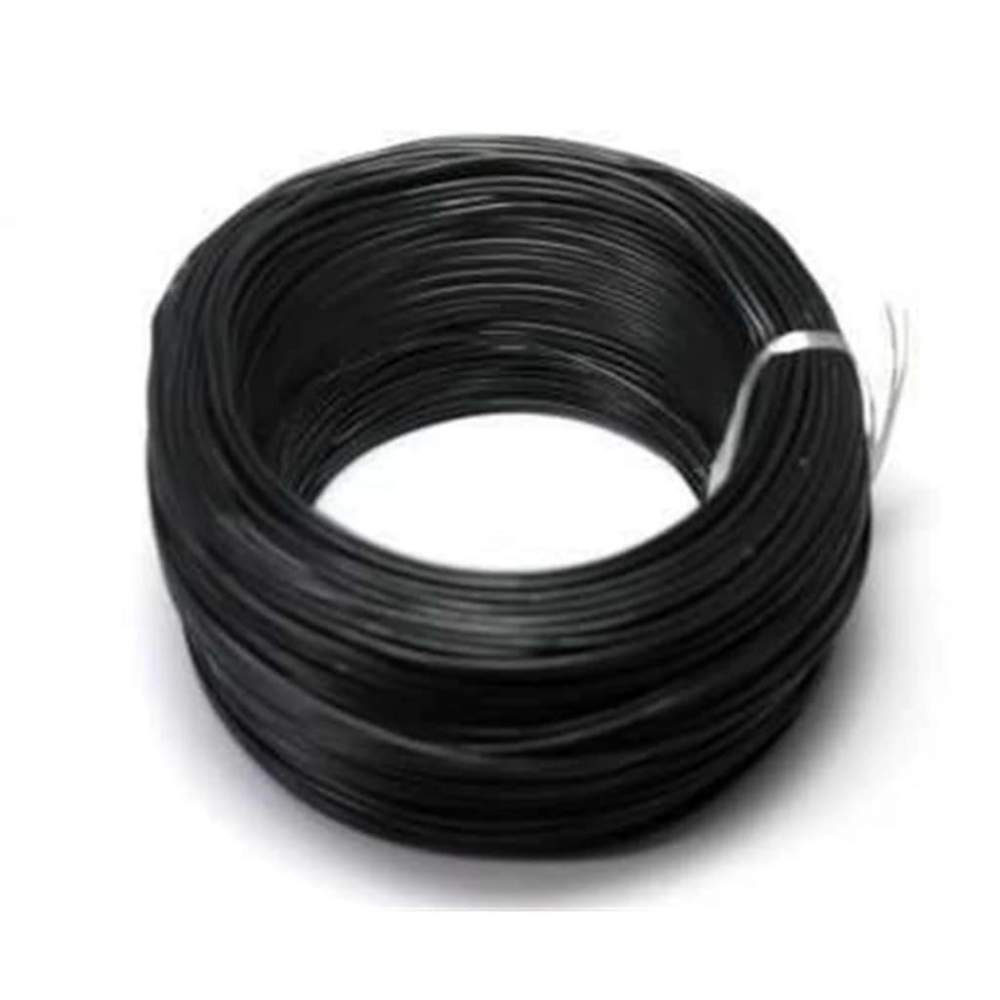 Tek Damarlı Kablo Zil Teli 100 Metre Siyah Deney Kablosu 100M